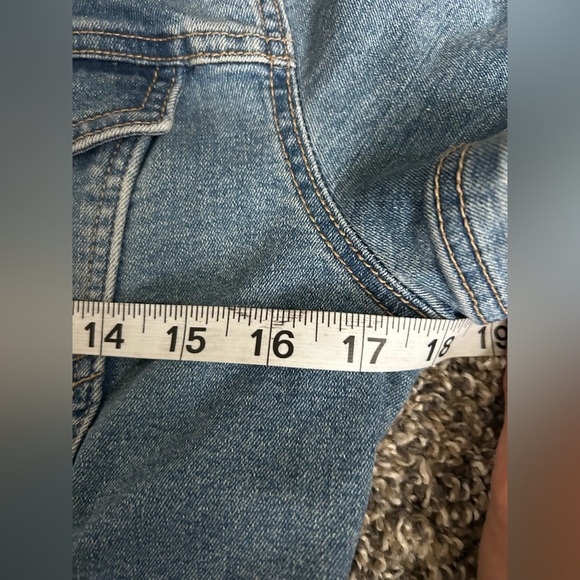 Peace Love Eco By Rewash Button Up Mi I Denim Dress size Medium - Picture 9 of 12